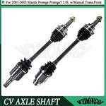 Pair Front Cv Axle Shaft Assembly For 2001-2003 Mazda PROTEGE5 Manual Trans 2.0L. Fixed Price $163.99.