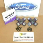 2008-2017 Ford F150 Rear Single Piece Driveline U Joints Spicer Incl.. Fixed Price $61.68.