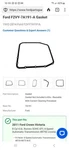 F2VY-7A191-A Ford Crown Victoria Transmission Gasket Mercury Grand Marquis. Fixed Price $30.00.