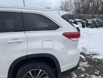 2014-19 Toyota Highlander Left Quarter Panel White PC:070 3.5L Awd 77K Xle 61690. Fixed Price $450.00.