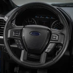 Molded Carbon Fiber Steering Wheel Bezel Trim Cover Fits 15-20 Ford F150. Fixed Price $59.99.