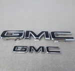 2021-24 For Gmc Yukon Xl Front & Rear Chrome Black Emblem Kit 84729912. Fixed Price $53.59.