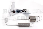 Throttle Cable Bracket & Kickdown Spring Kit Fits Holley Edelbrock Stainless. Fixed Price $9.95.