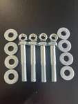 240SX 180SX Silvia Eccentric Lockout Bolt And Nut Kit, S13 Nissan. Fixed Price $37.50.