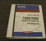 Allison 2350HS 2350MH 2350PTS 2350RDS 2350SP Transmission Parts Catalog Manual. Fixed Price $87.39.